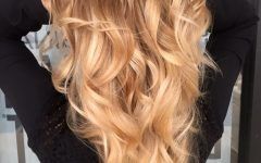 Golden Blonde Balayage Hairstyles