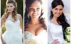 Wedding Hairstyles for Round Face with Medium Length Hair
