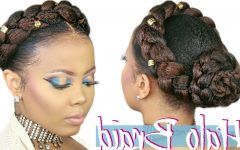 Halo Braided Hairstyles