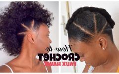 Curly Style Faux Hawk Hairstyles