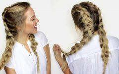 Chunky Two-french Braid Hairstyles