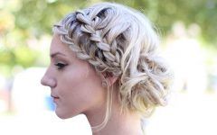 Double French Braid Crown Hairstyles