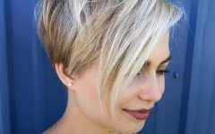 Layered Haircuts with Cropped Locks on the Crown