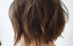 Shaggy Bob Hairstyles with Choppy Layers