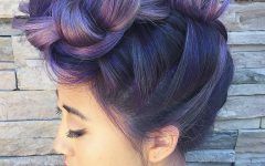 Lavender Ombre Mohawk Hairstyles