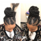 Lovely Black Braided Updo Hairstyles