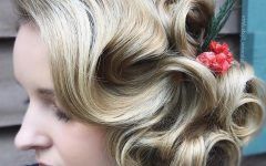 Flowing Finger Waves Prom Hairstyles
