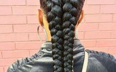 Mohawk Hairstyles with Multiple Braids