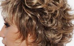 Short Shaggy Curly Hairstyles