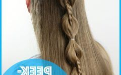 French Braid Hairstyles with Bubbles