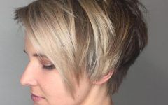 Choppy Side-parted Pixie Bob Hairstyles