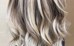 Icy Ombre Waves Blonde Hairstyles