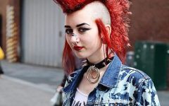 Rocker Girl Mohawk Hairstyles