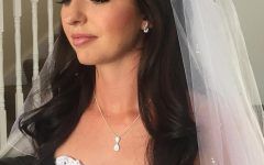 Classic Bridal Hairstyles with Veil and Tiara
