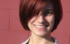 Short Hairstyles with Side Swept Bangs