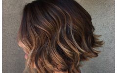 Short Textured Hairstyles with Balayage