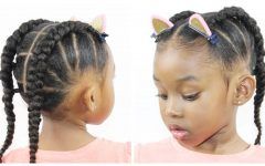 Cornrow Hairstyles for Little Girl