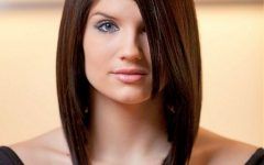 Asymmetrical Medium Haircuts for Women