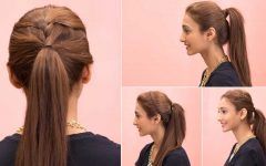 Chic Ponytail Hairstyles with Added Volume
