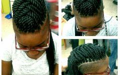 Twisted and Braided Mohawk Hairstyles