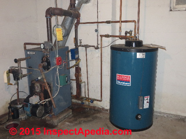 Indirect Water Heater Coil Leaks Location Cause Detection