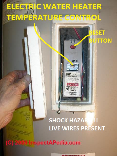 Electric Water Heater Heating Element Replacement Procedure How