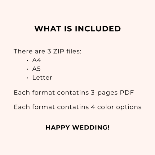 wedding timeline checklist template