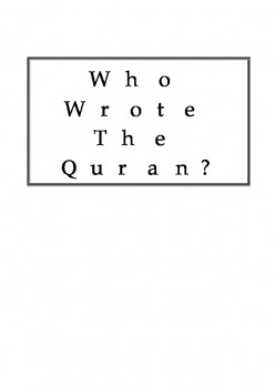 تنزيل وتحميل كتاِب Who Wrote The Quran pdf برابط مباشر مجاناً 