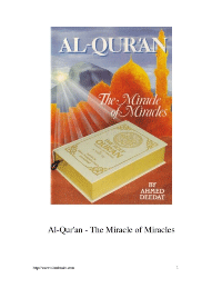 تنزيل وتحميل كتاِب Al Qur 039 an The Miracle of Miracles pdf برابط مباشر مجاناً 