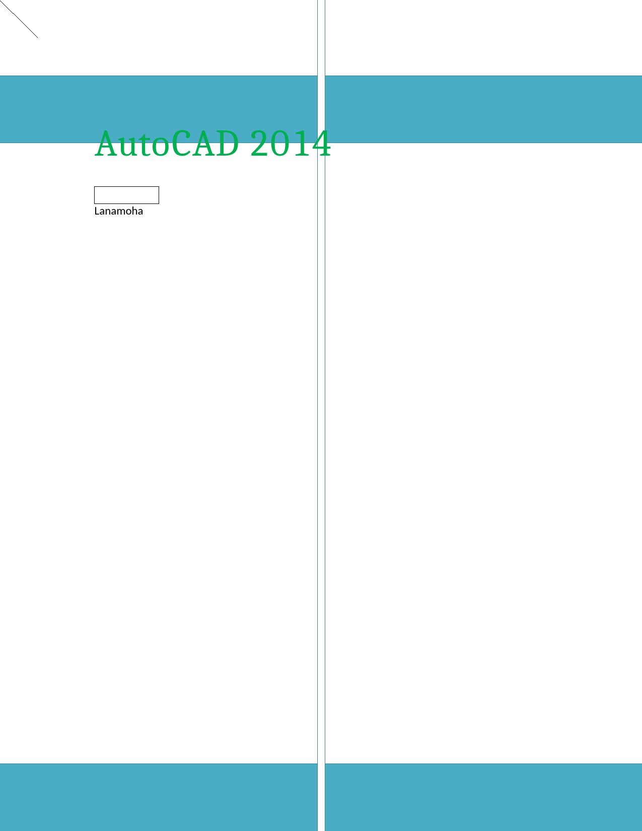 تنزيل وتحميل كتاِب AutoCad 2014 pdf برابط مباشر مجاناً