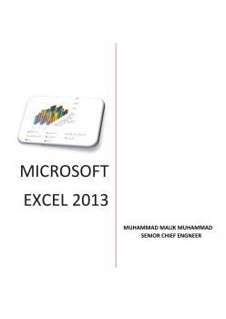 تنزيل وتحميل كتاِب MICROSOFT EXCEL 2013 pdf برابط مباشر مجاناً 