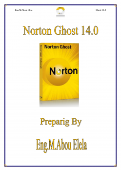 تنزيل وتحميل كتاِب NORTON GHOST 14.0 pdf برابط مباشر مجاناً