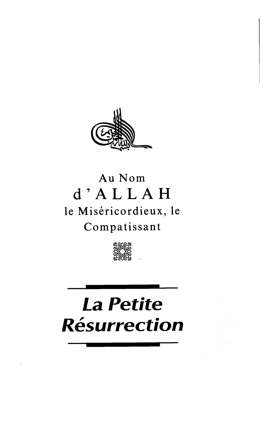 تنزيل وتحميل كتاِب (5-8) La Petite Resurrection – كتاب القيامة الصغرى باللغة الفرنسية pdf برابط مباشر مجاناً 