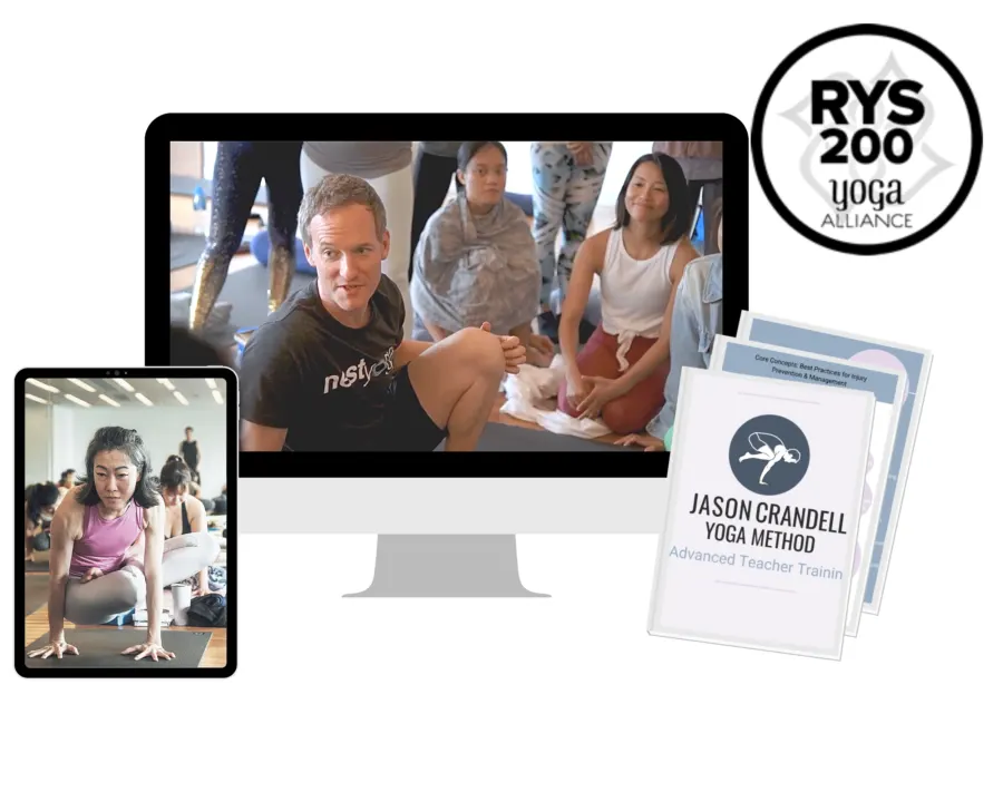 Jason Crandell's 200-hour Yoga Teacher Training design mockups