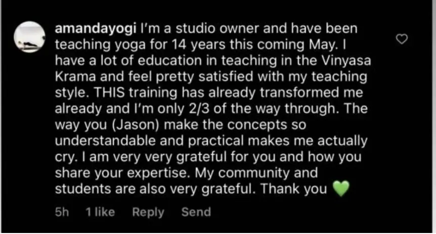 Jason Crandell YTT review from a yoga teacher and studio owner