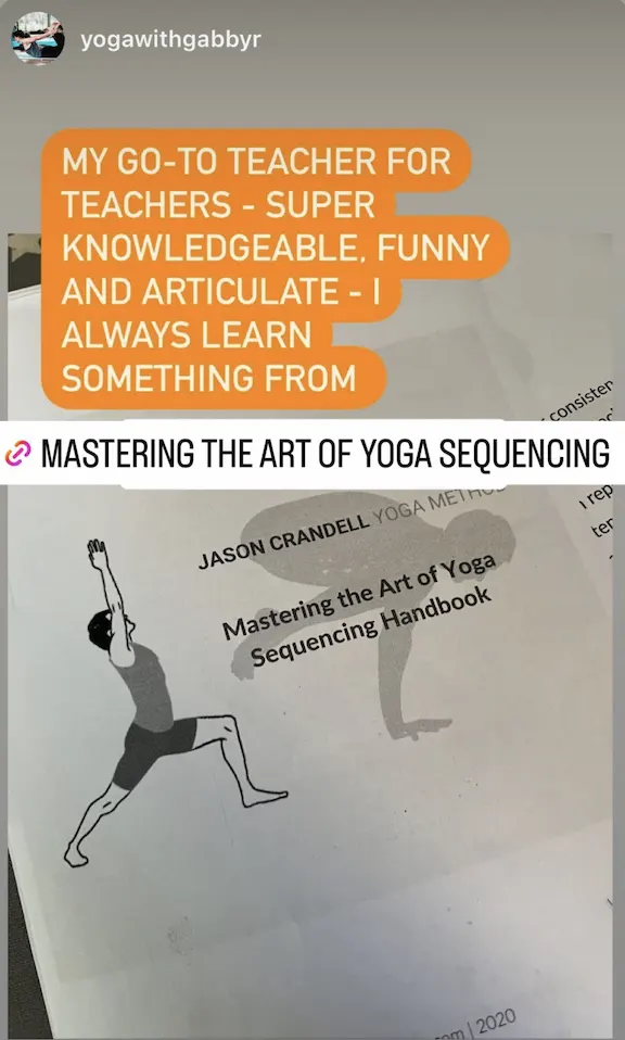 Jason Crandell's "Mastering the Art of Yoga Sequencing" course review