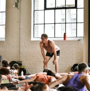 Jason Crandell teaching a yoga teacher training