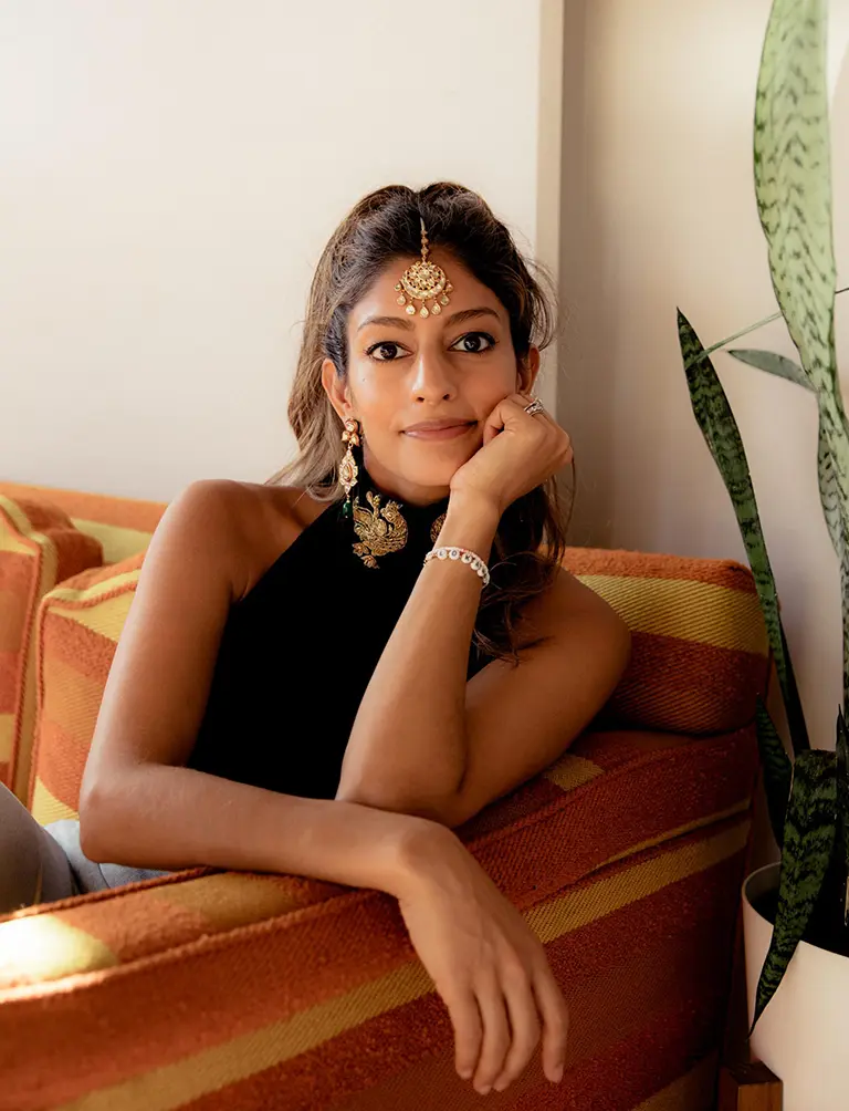 Neeti Narula portrait, looking at the camera