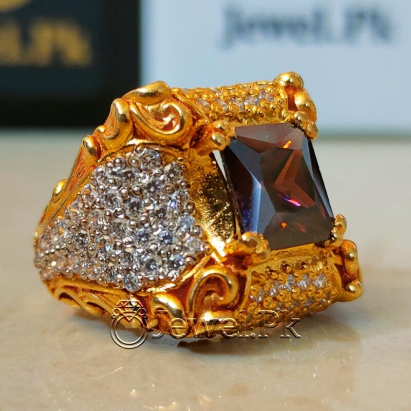 Ladies Ring Gold Plated Beautiful 1