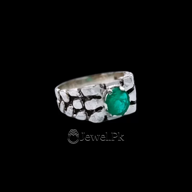 Natural Emerald Ring 925 Silver Luxury Ring Zamurd Rings 2 result