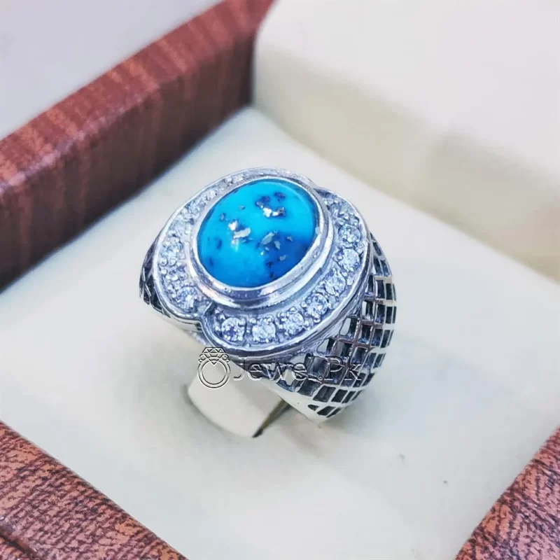 Natural Turquoise Stone Ring Feroza Ring Karmani Feroza Irani Turquoise Feroza Rings Women 4 result