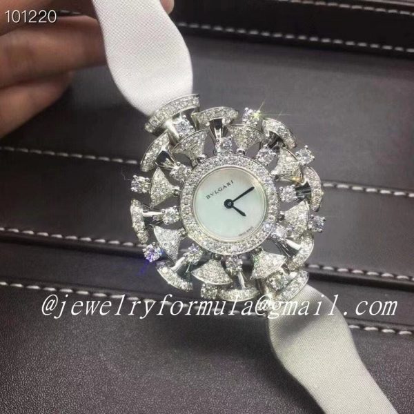 Customized Jewelry:Bulgari Divas’ Dream Watch Ladies 39mm 102254