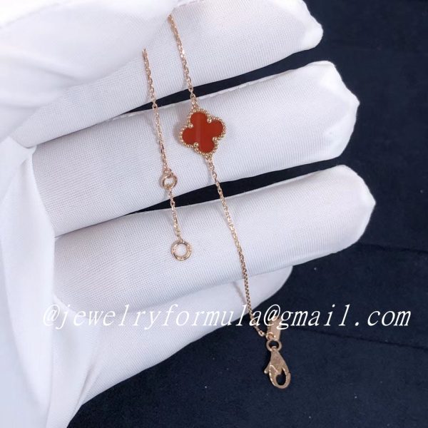 Customized Jewelry Van Cleef & Arpels 18K Gold Sweet Alhambra bracelet