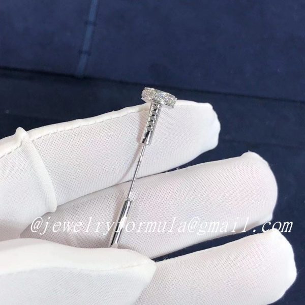 Customized Jewelry:Authentic Cartier Juste Un Clou Tie Pin 18K White Gold Diamonds