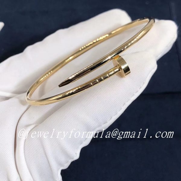 Customized Jewelry：18K Rose Gold Cartier Juste un Clou Small Model Bracelet SM B6062517