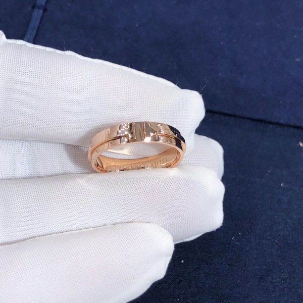 Customized JewelryTiffany T Ring Wedding Ring T Two 18K Rose Gold No Diamonds