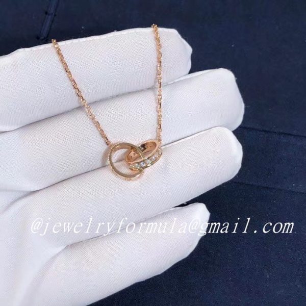 Customized Jewelry:18K GOLD LOVE NECKLACE, DIAMONDS