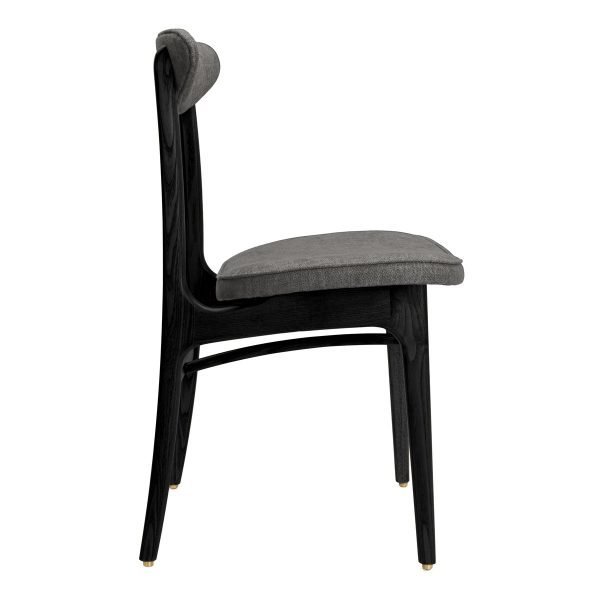 Krzesło 200-190 Chair Loft Grey - czarne drewno