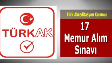 Türk Akreditasyon Kurumu 17 Memur Alım! Türkak Kpss Puanla Lisans Ön Lisans Memurluk Sınavı Başvuru Ekranı