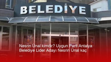 İyi Parti Antalya Belediye Başkan Adayı Nesrin Ünal Kim?
